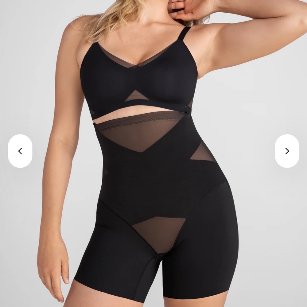Honeylove High Waist Shaping Shorts - Black